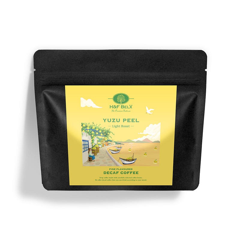 Cà phê pha phin H&F BELX vị Yuzu (không caffeine) - 5 túi 1 phần