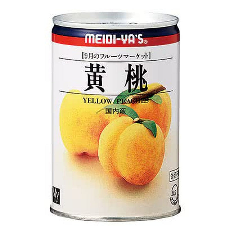 Meijiya F.M Yellow Peach EO #4 425g [Canned] 1 ส่วน