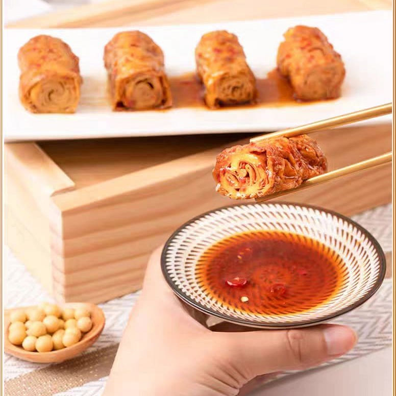 Zu Ming The bean roll is spicy and fragrant 240g*1 bag 240 กรัม