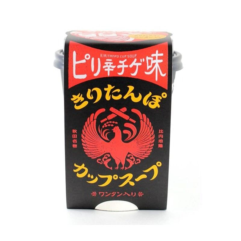 Kiritanpo Cup Soup (Spicy Chige Flavor) 1 箱