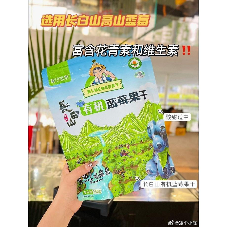 Changbai Mountain Blueberry Dried 250g * 1 bag 250 g