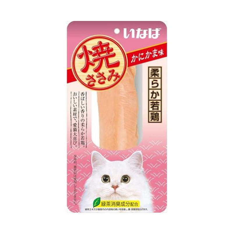 Inaba grilled chicken fillet with crab flavor 1 pc 1 개