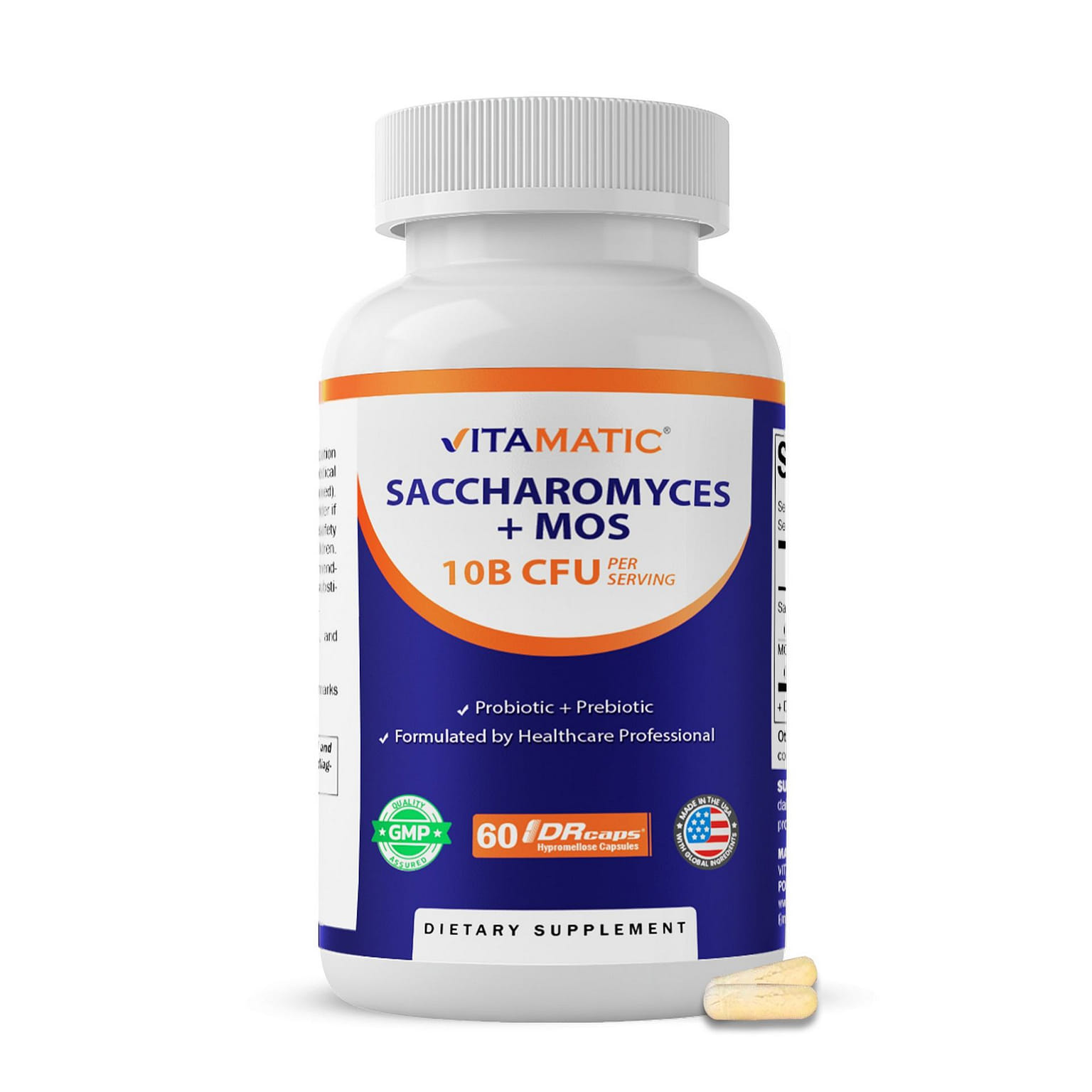 Saccharomyces Boulardii + Yeast Extract 300 mg- 60 1 개