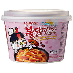 Samyang Buldak Carbo Hot Chicken Flavour Topokki Bowl 1 each