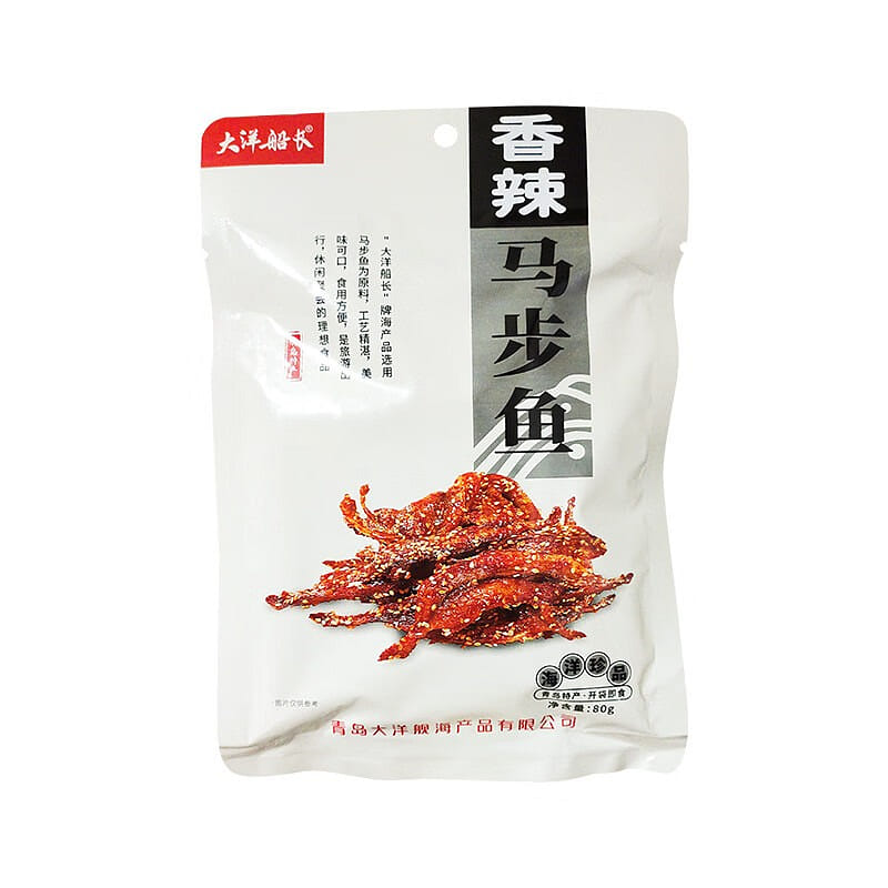 Spicy Horse Mackerel  Qingdao Seafood Snack 80 g