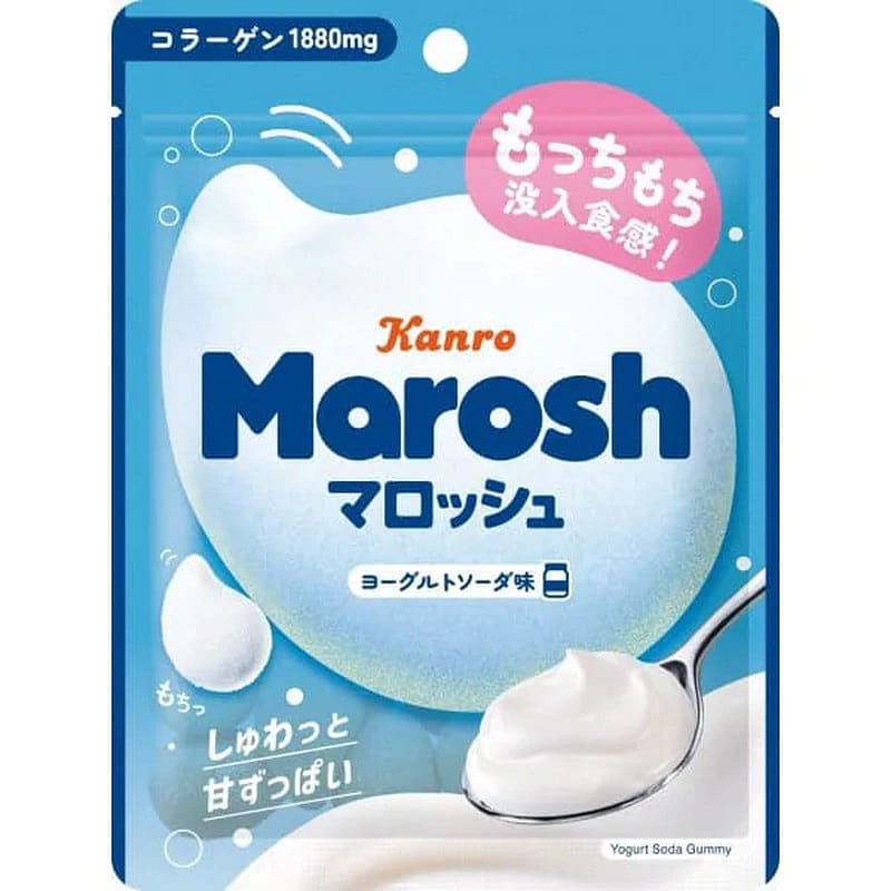 KANRO Marosh Yogurt Soda Flavor 50g 1 each