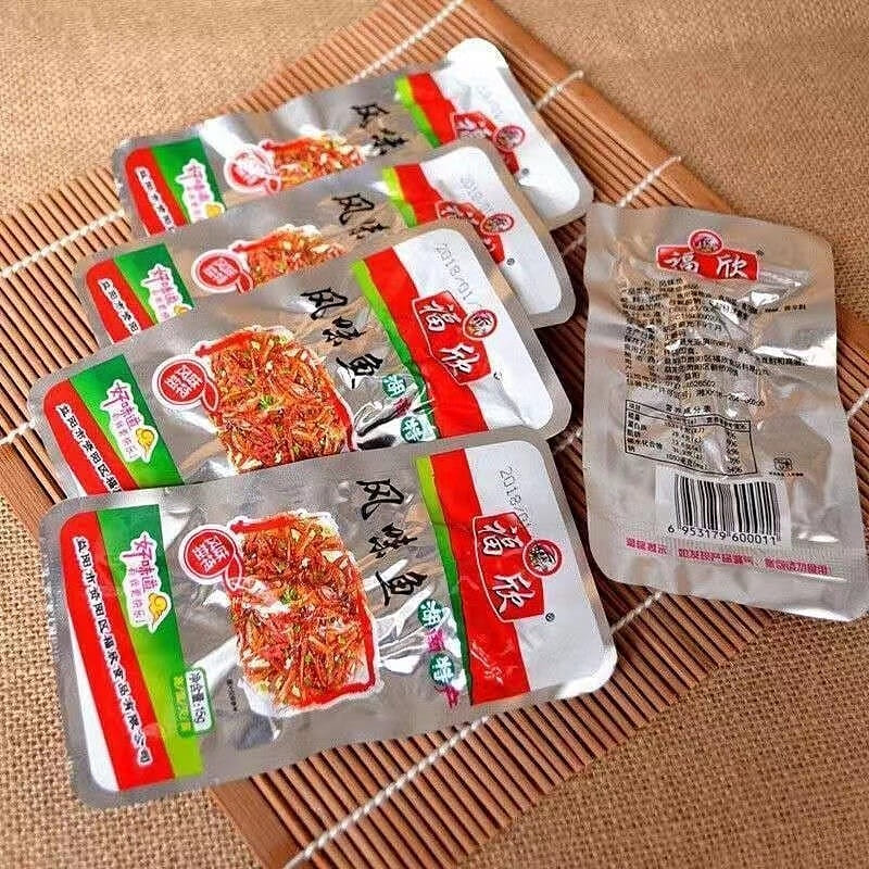 Fuxin flavor Hunan specialty spicy fish fish dried casual snacks spicy fish fish 15 그램