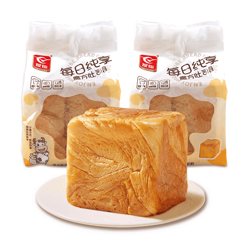 YOUCHEN Cube Toast Bread 85g*10 850 그램