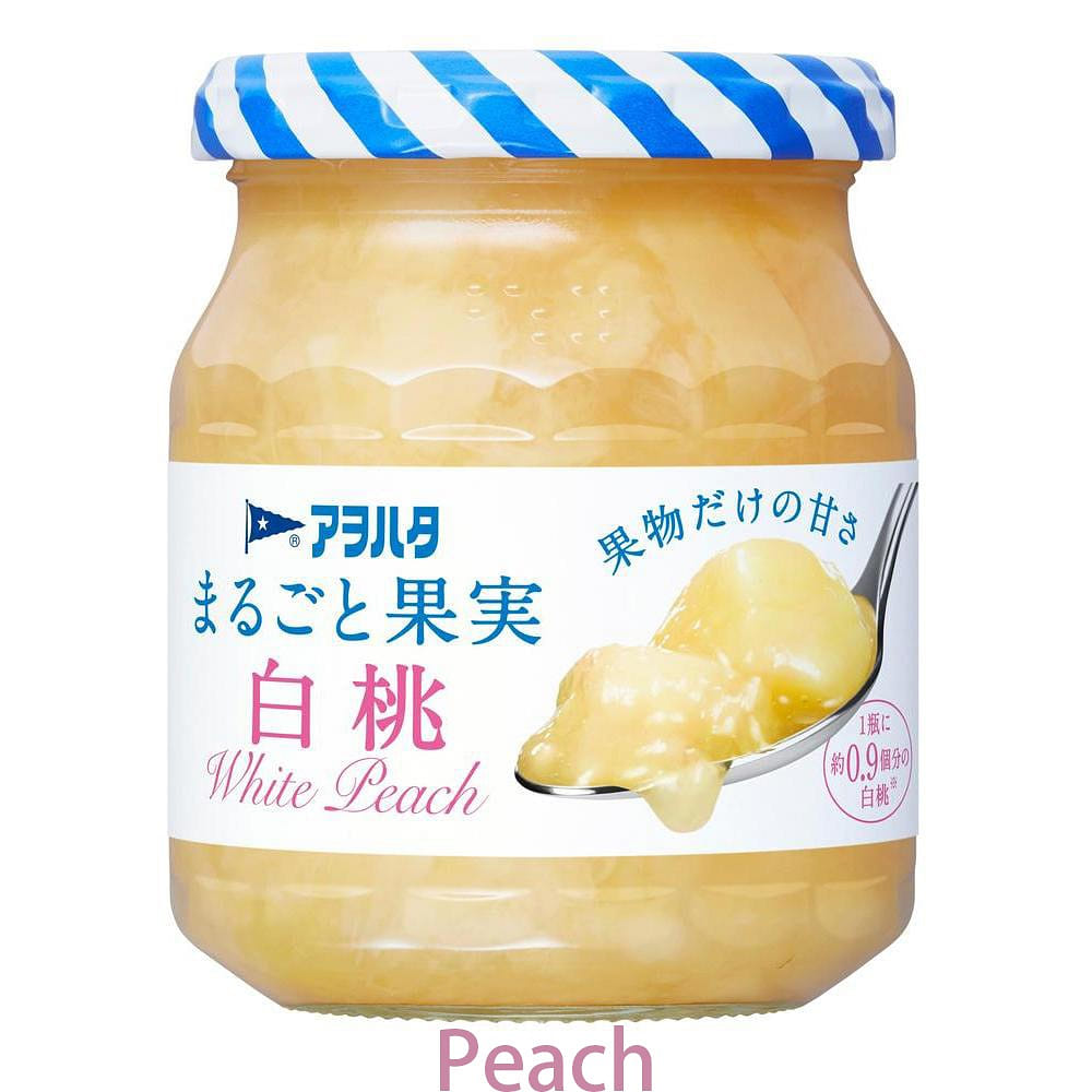 AOHATA White Peach Jam 250g 1 캔