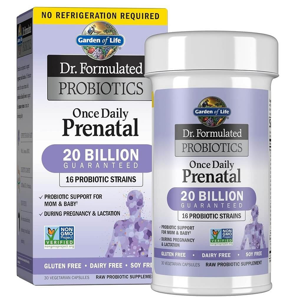 Garden of Life Dr. Formulated Probiotics Prenatal 4 온스