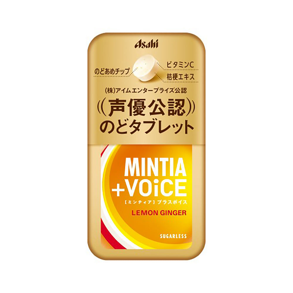Asahi Mintia+Voice Gentle Lemon Ginger Mints 30 개입