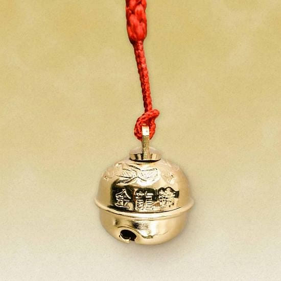 Sensoji Temple Golden Dragon Bell 1pc 1 each