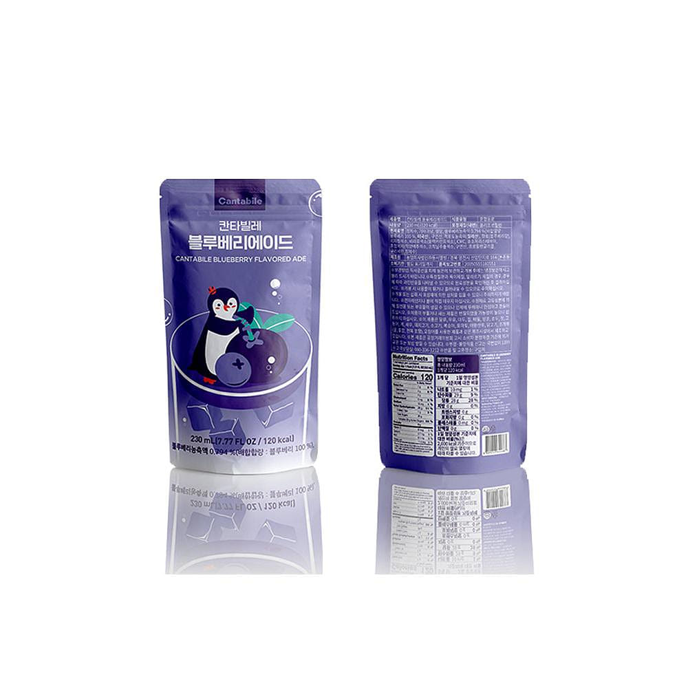 CANTABILE Blueberry Ade Pouch 230mL(7.77 fl oz) 1 個