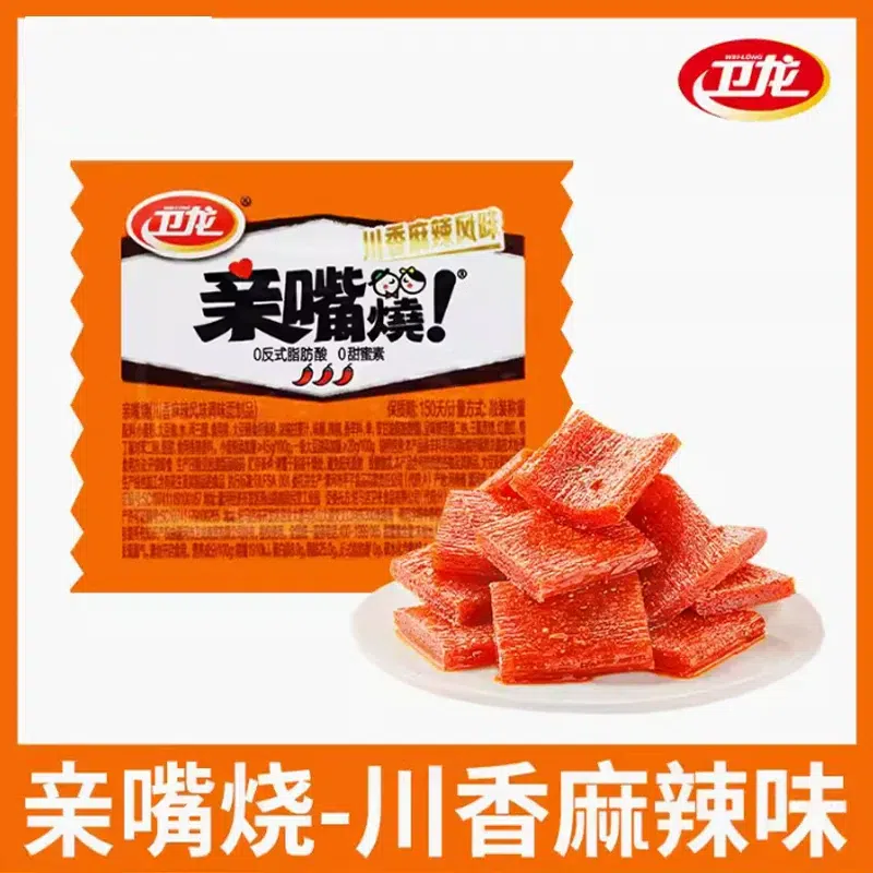 Spicy strips, Sichuan flavor and spicy taste 12g 12 g