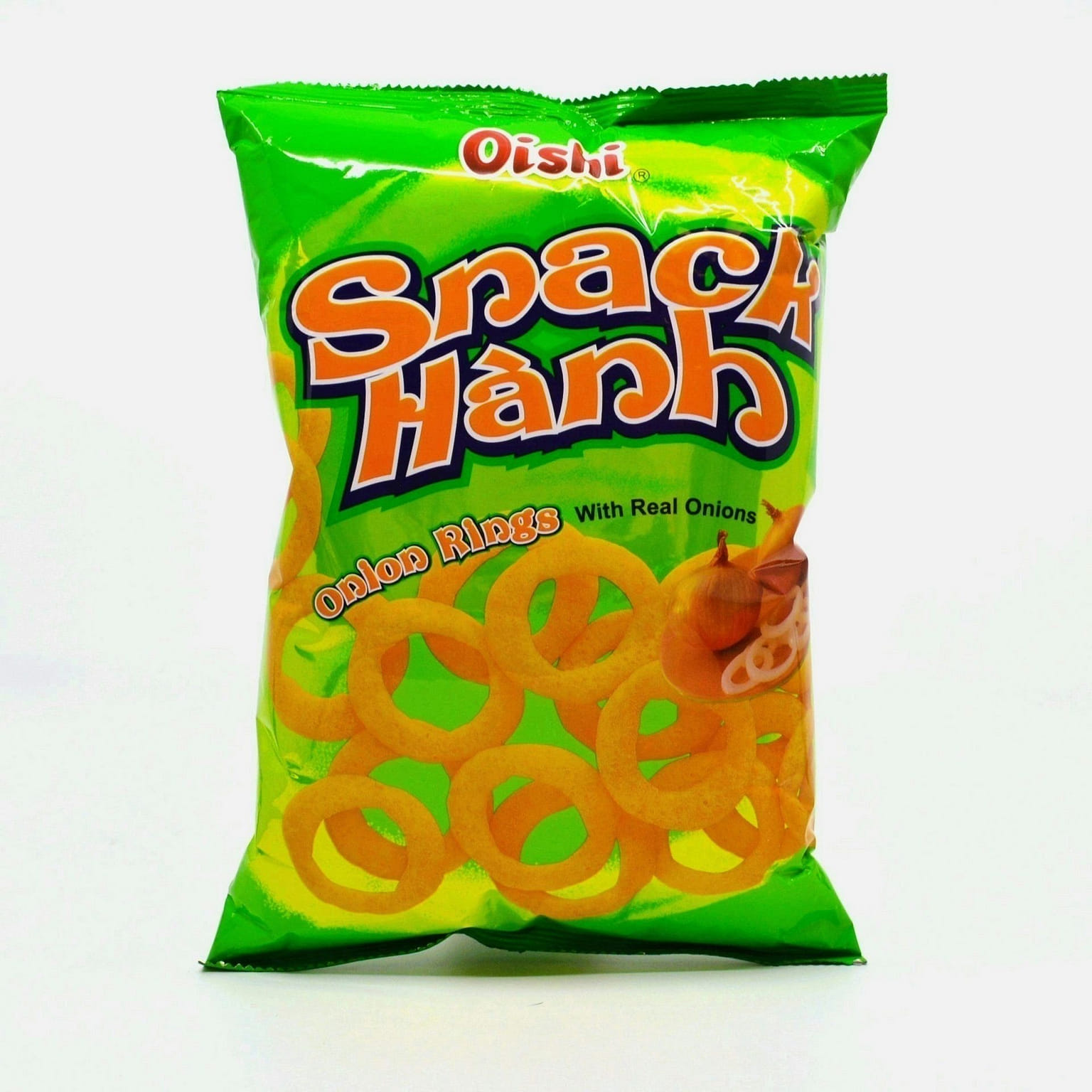 Oishi Onion Ring Chips - 2.4oz/68g 2.4 oz