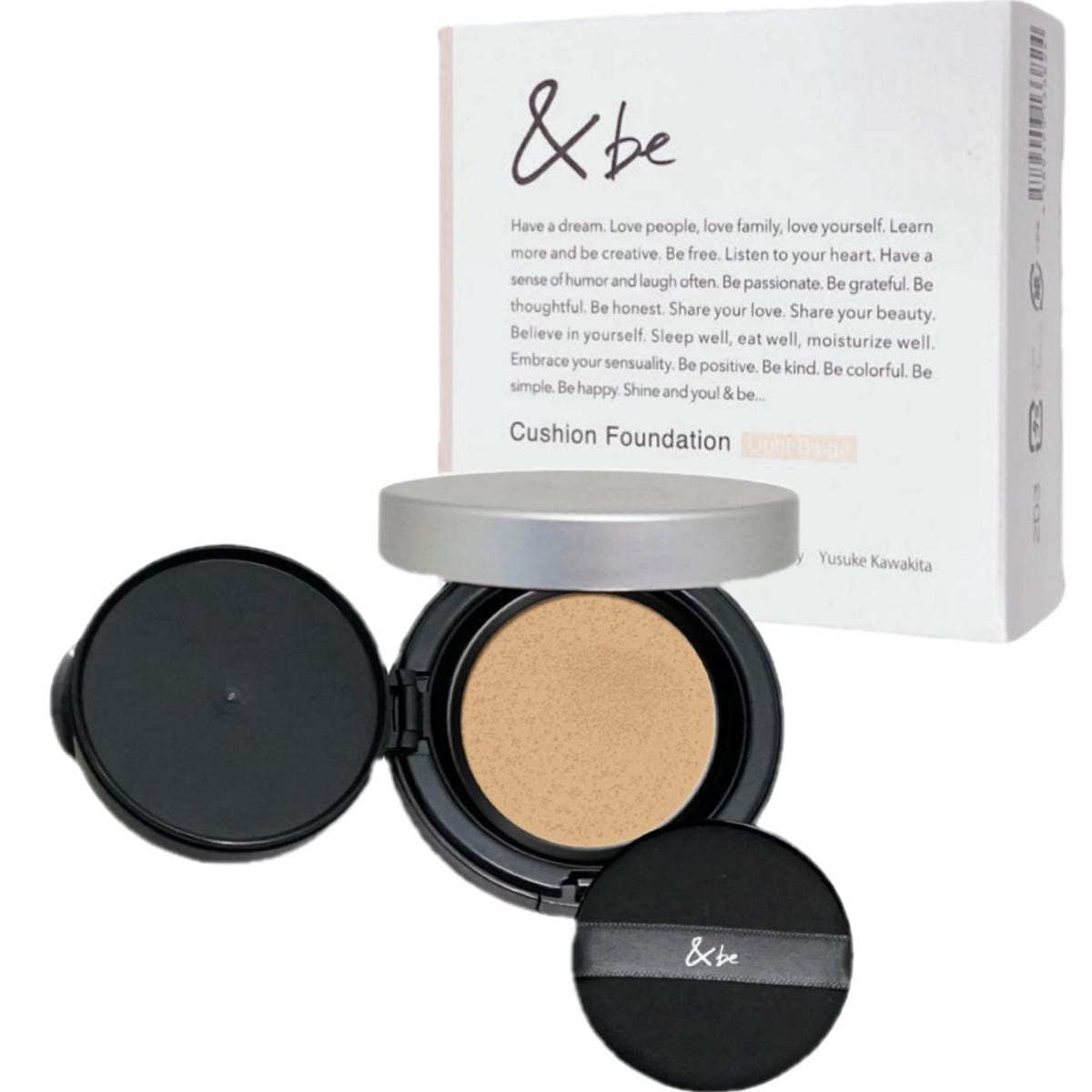 &be Glossy Sunscreen Cushion Foundation 12 그램