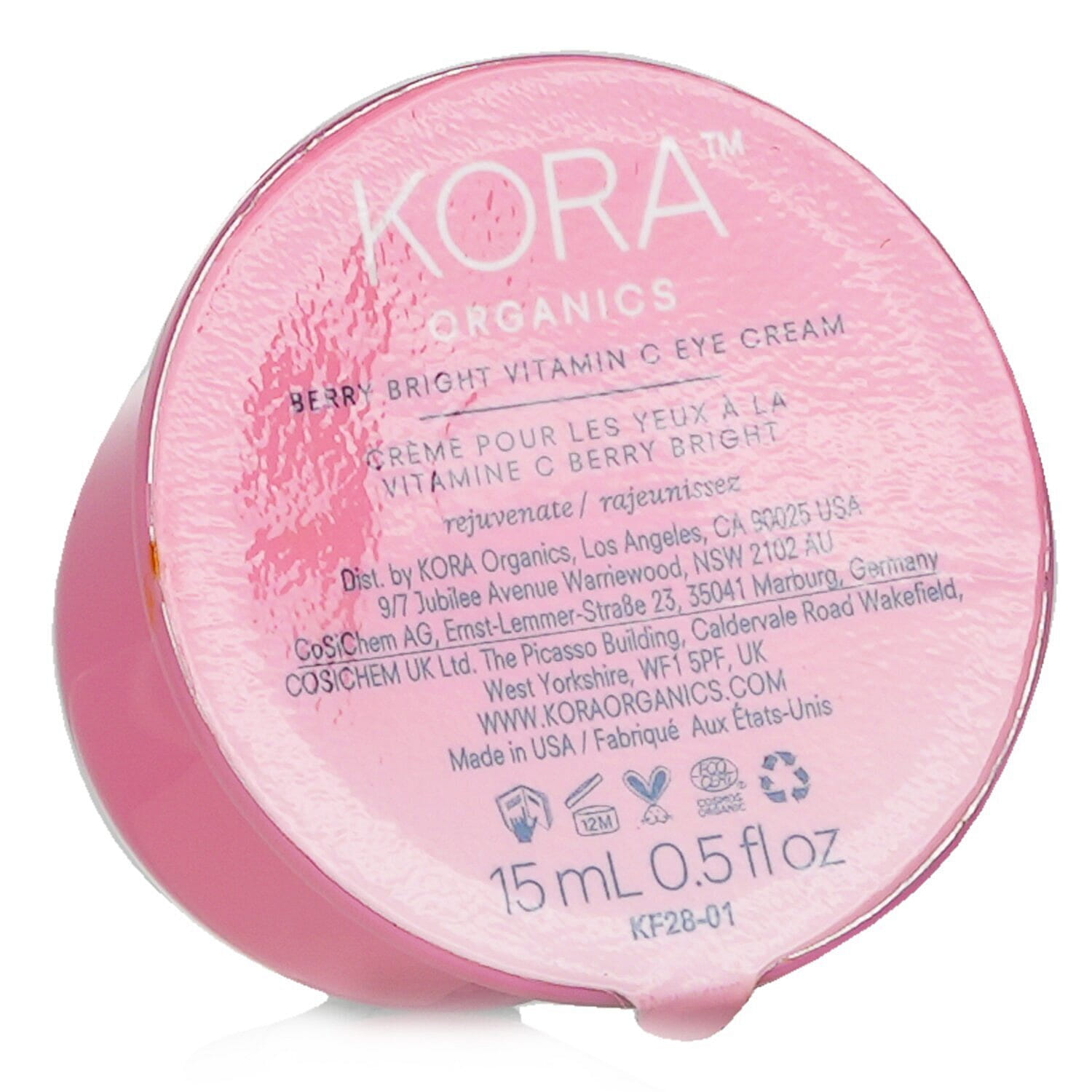Kora Organics Berry Bright Vitamin C Eye Cream - Refill 15ml/0.5oz 15 ml(ミリリットル)