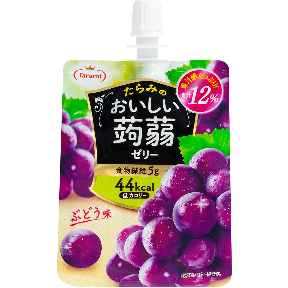 TARAMI Konnyaku Jelly Drink Grape Flavor 150g 1 개