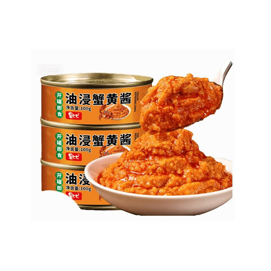 Authentic crab paste instant 100g*1 can. 100 그램