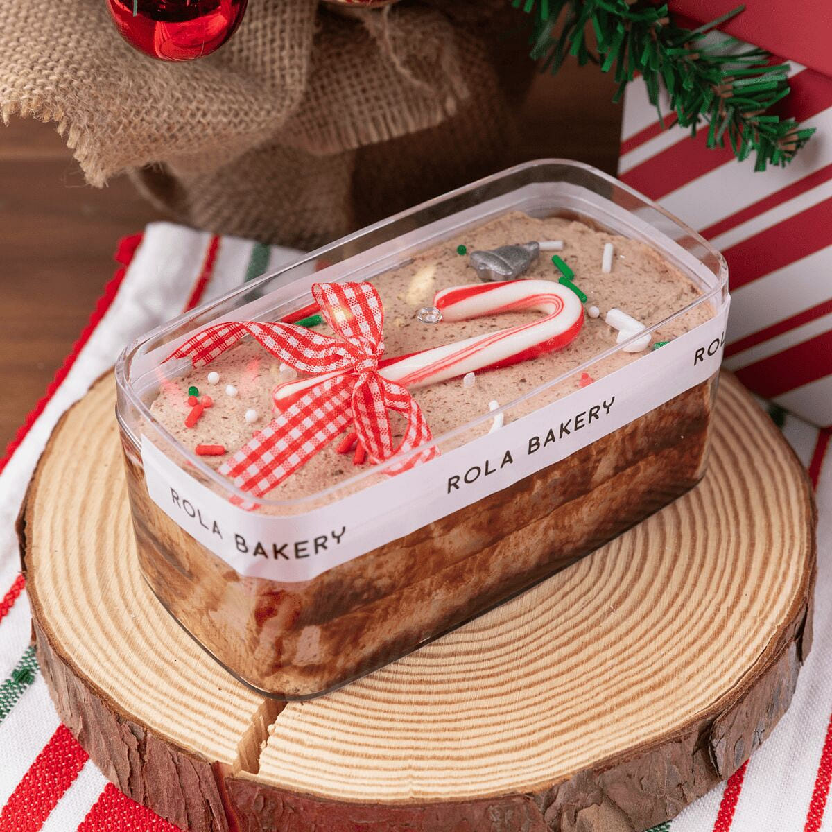 Christmas Chocolate Box Cake 1pc 1 each
