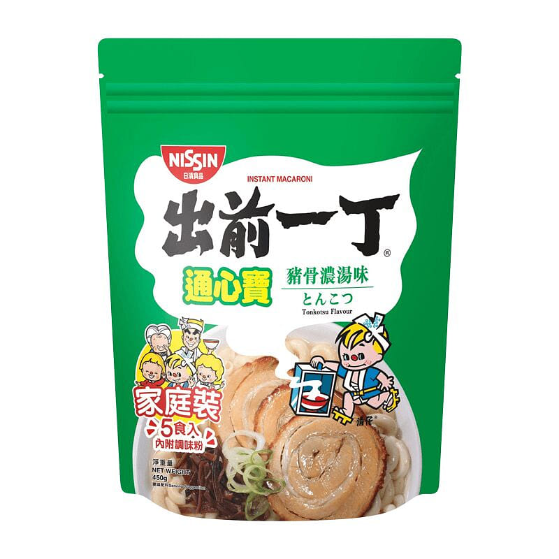 出前一丁 通心宝家庭装 猪骨浓汤味 450g 1 份