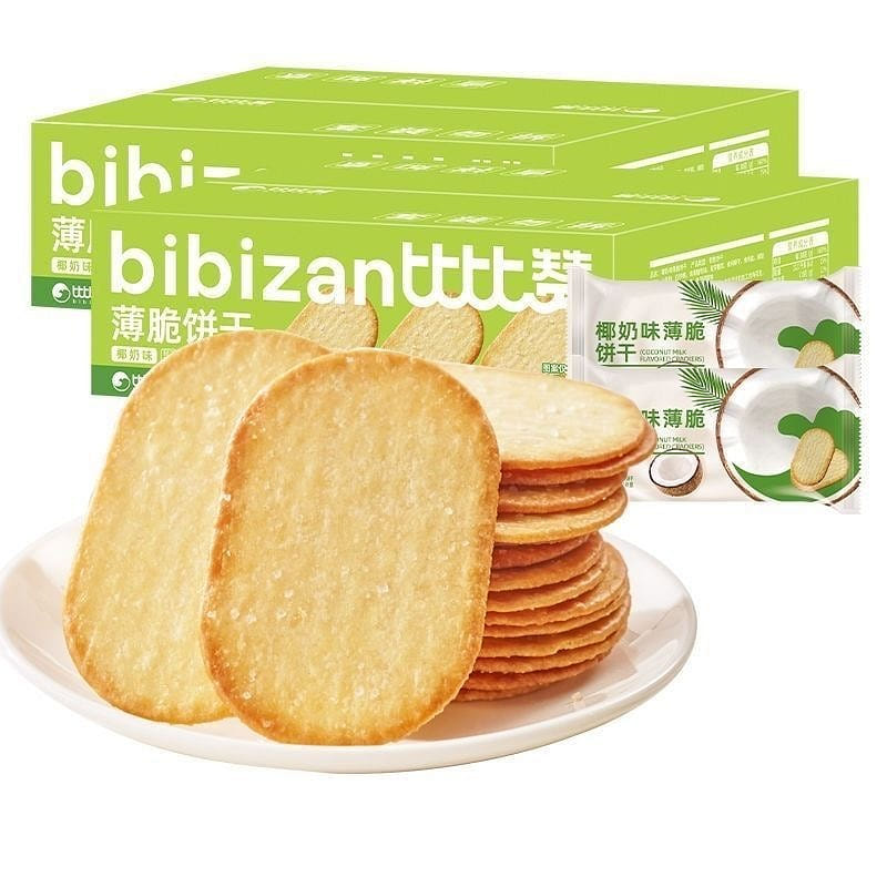 Bibizan Coconut Milk Thin Crispy Biscuits 300g 300 g