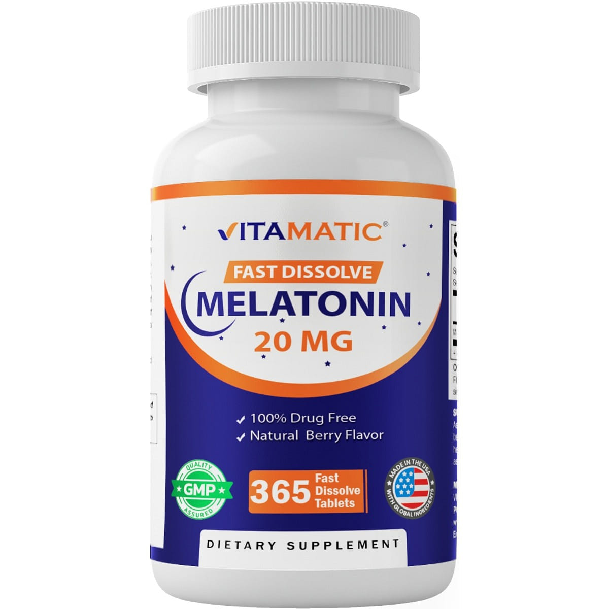 Melatonin 20mg 365 Tablets 1 개