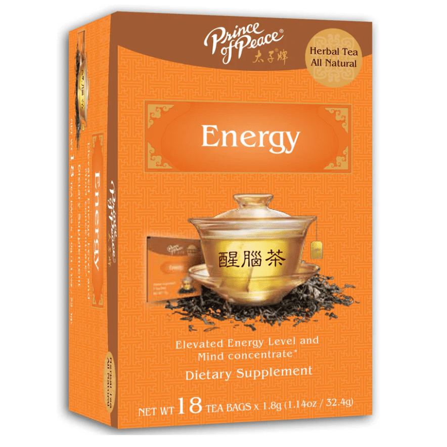 Prince of Peace Energy Tea, 18 tea bags 1 กล่อง