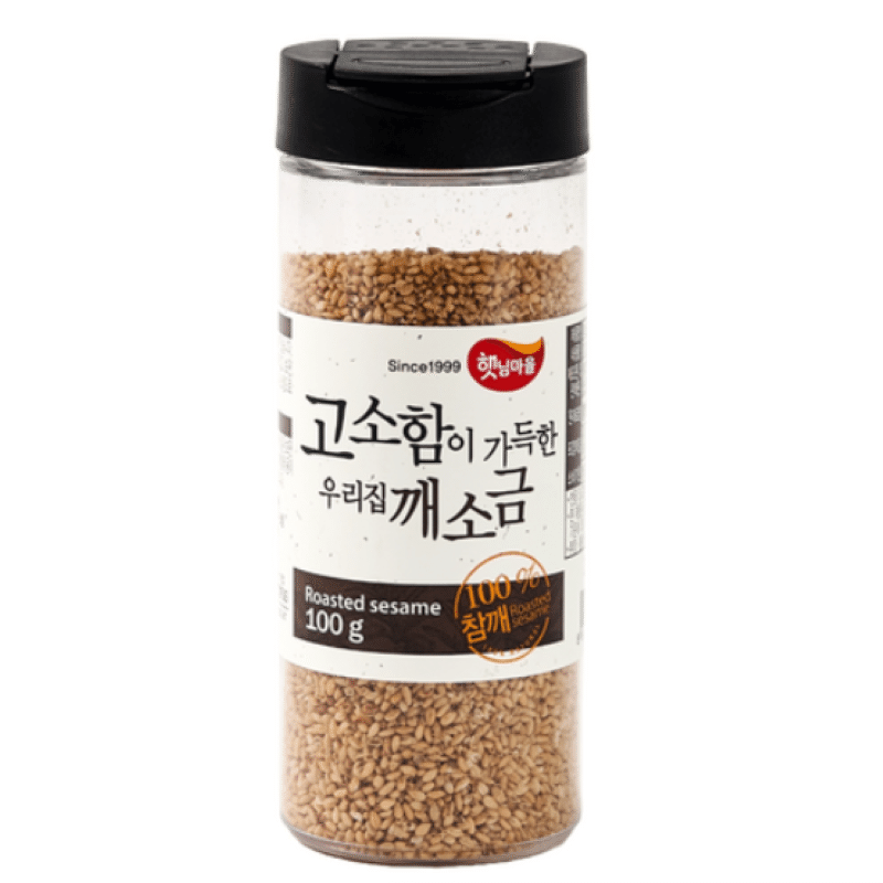 [Korea Direct ] foreign sesame stir-fried sesame seeds 100g, 1 container 100 กรัม