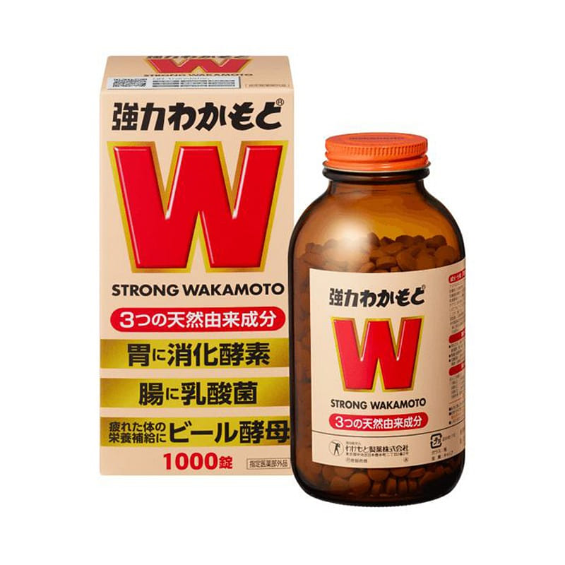 WAKAMOTO Digestive Enhancer Enzyme Tablets 1000pcs 1 개