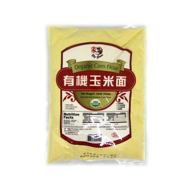 家鄉味 有機玉米面 1 磅