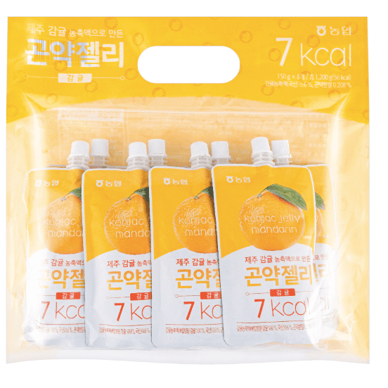 Nonghyup Konjac Jelly Orange 7kcal 150g one pack only 1 개입