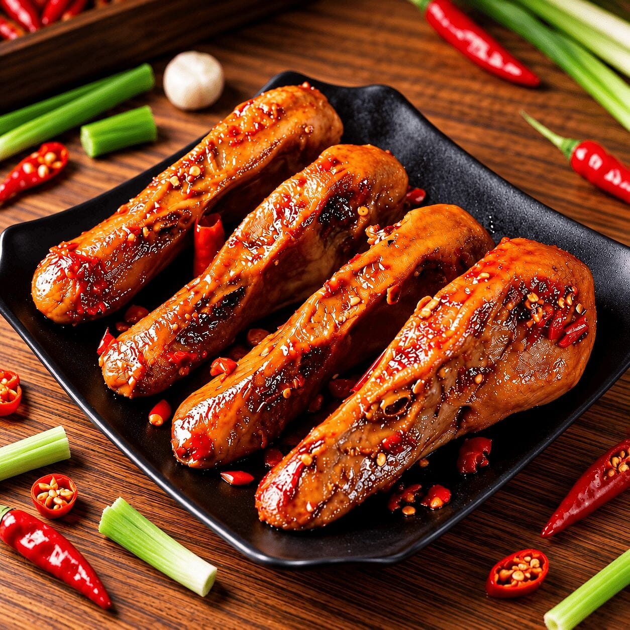 Spicy Braised Duck Head 3pcs 1 each