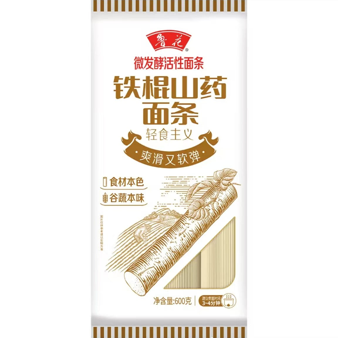 Luhua iron stick yam noodles with natural flavor n 600 그램