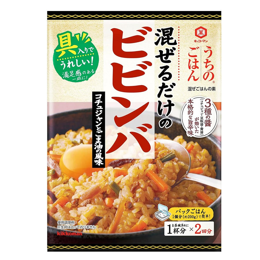 Kikkoman Shoku Uchino Rice Mixed Rice  Bibimbap 1 each