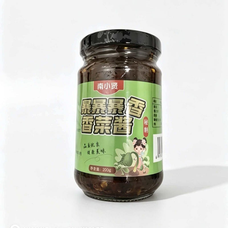 Peasant coriander Chili sauce sauce 200g*1 bottle 200 g