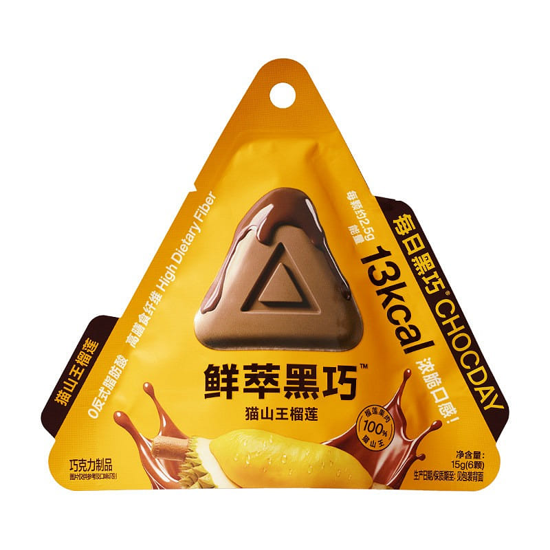 Daily Dark Chocolate Fresh Durian Flavor 15g 15 g