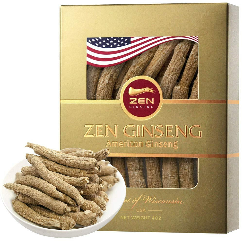 American Wisconsin Ginseng, Small Long Root Energy for Men & Women 113 g 4 온스