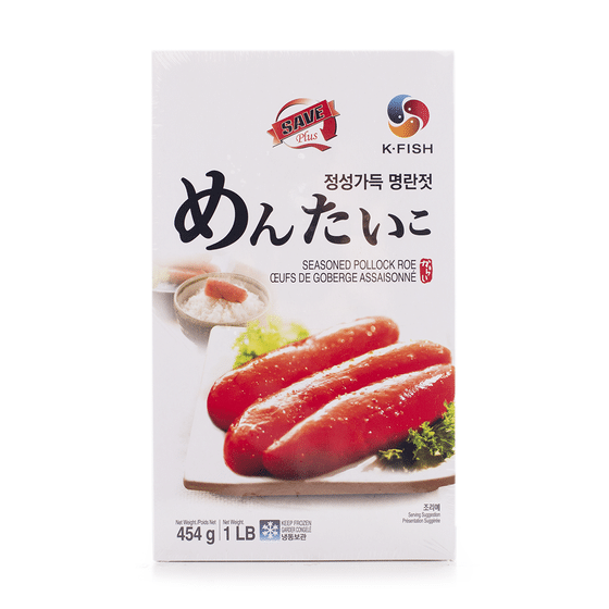 weee_frozen_Saveplus Seasoned Pollack Roe, Frozen 1 lb