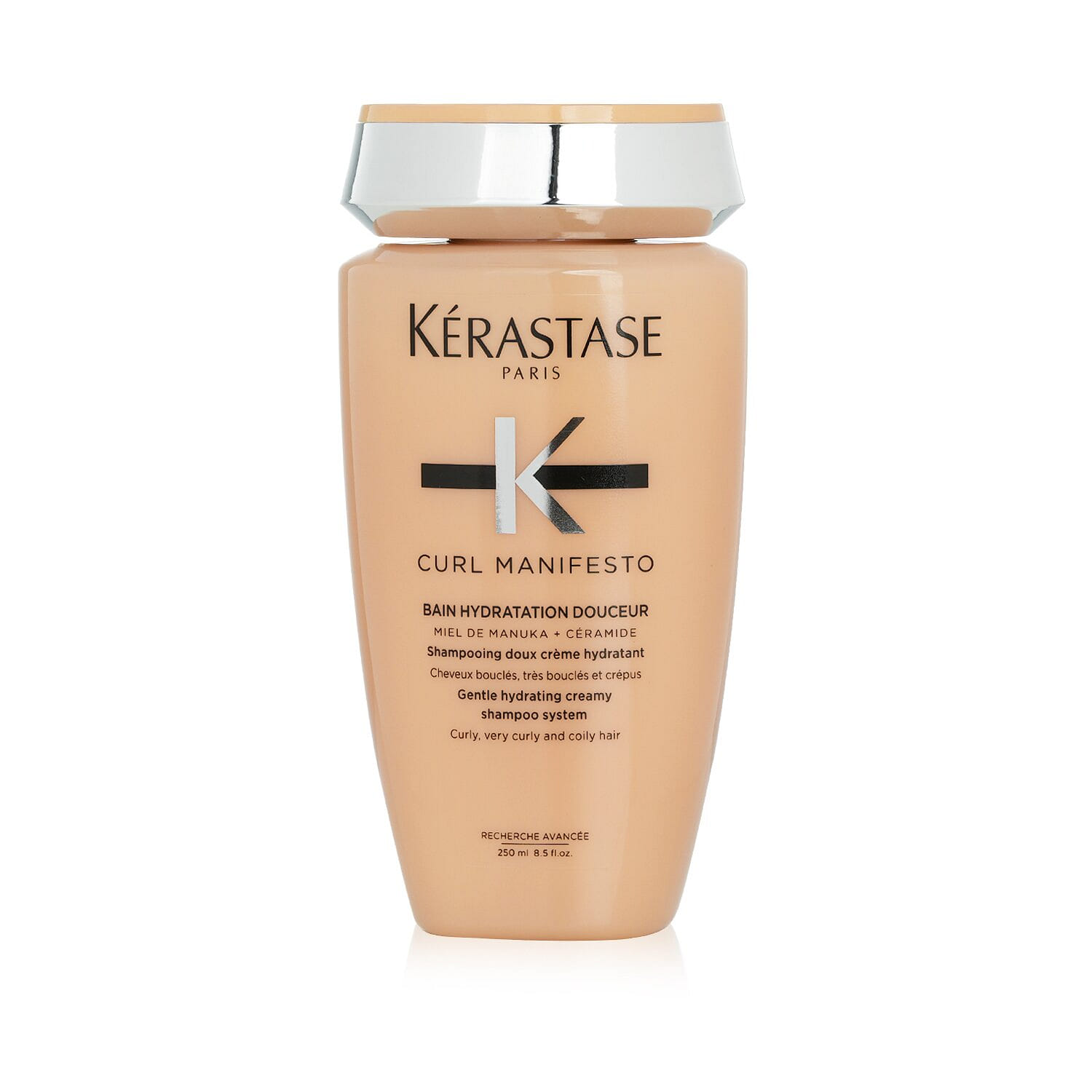Kerastase Curl Manifesto Bain Hydratation Douceur Gentle Hydrating Creamy Shampoo (For Curly, Very Curly & Coily Hair) 968688/1227636 250 밀리리터
