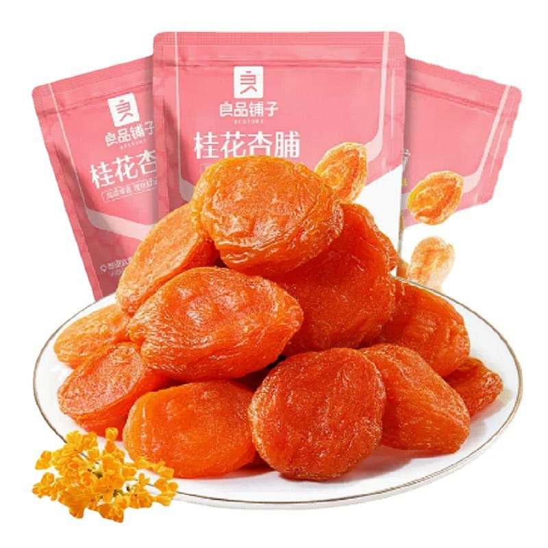 【良品铺子】桂花杏脯 蜜饯果干休闲零食网红零食小吃100g/袋 100 克