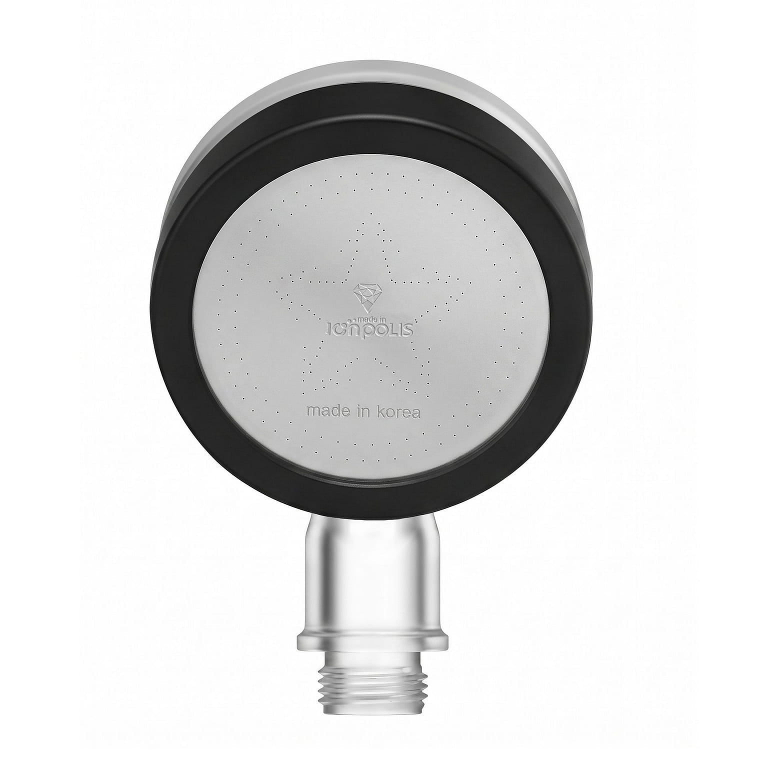 [Black] Ionpolis 5-Stage Portable Shower Head 1 count