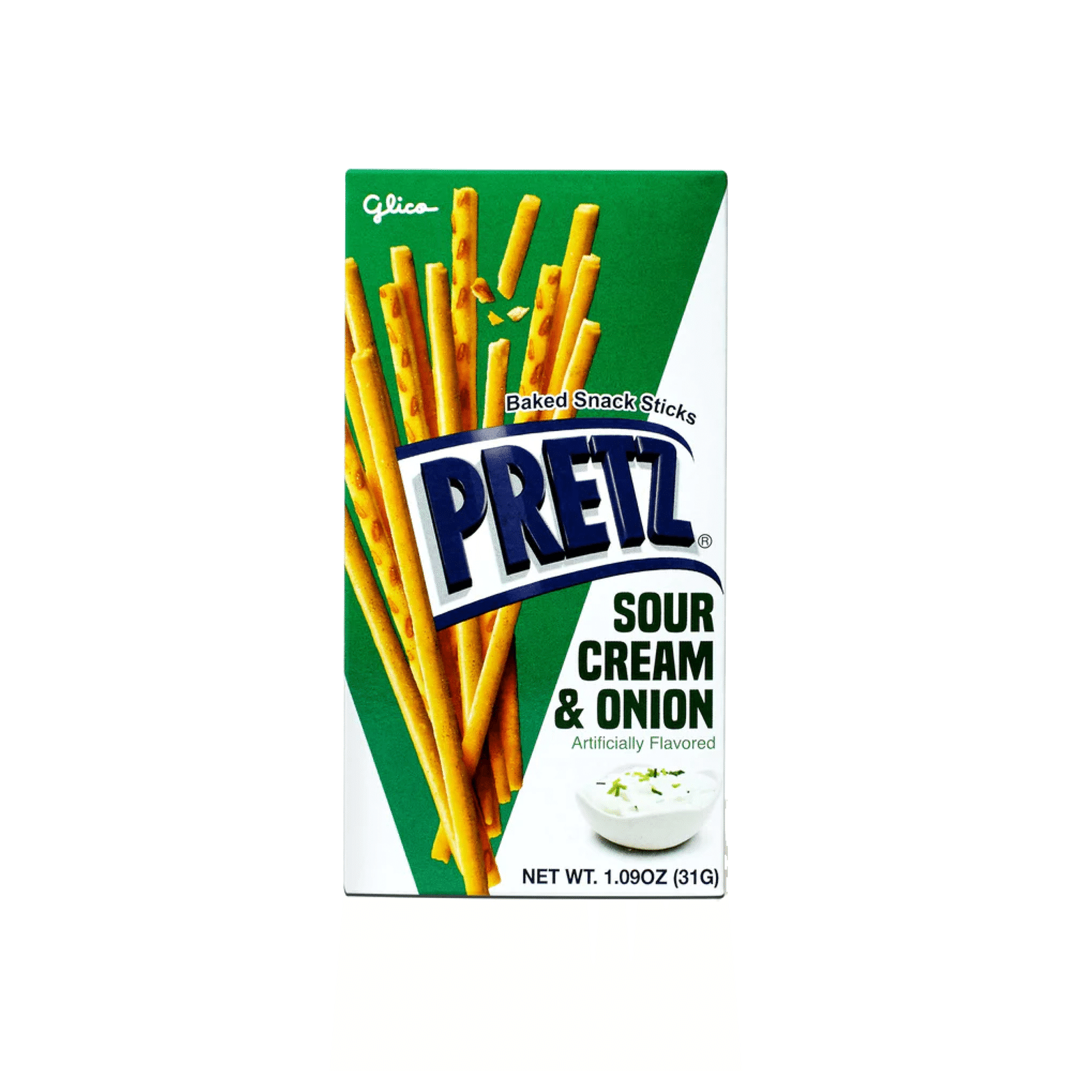 Glico Pretz Sour Cream & Onion (Japan) 1.09 온스