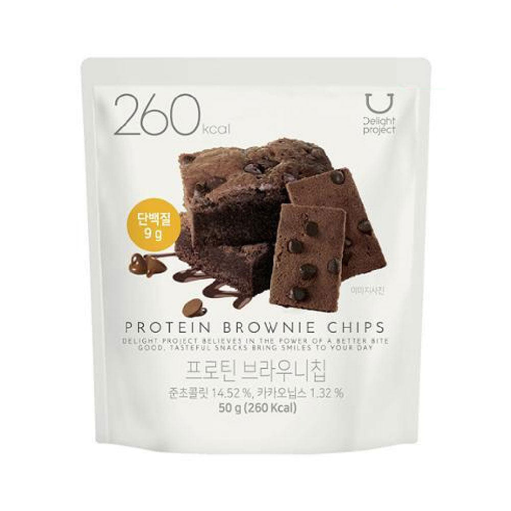 Delight Project Protein Brownie Chip 50g 1 each