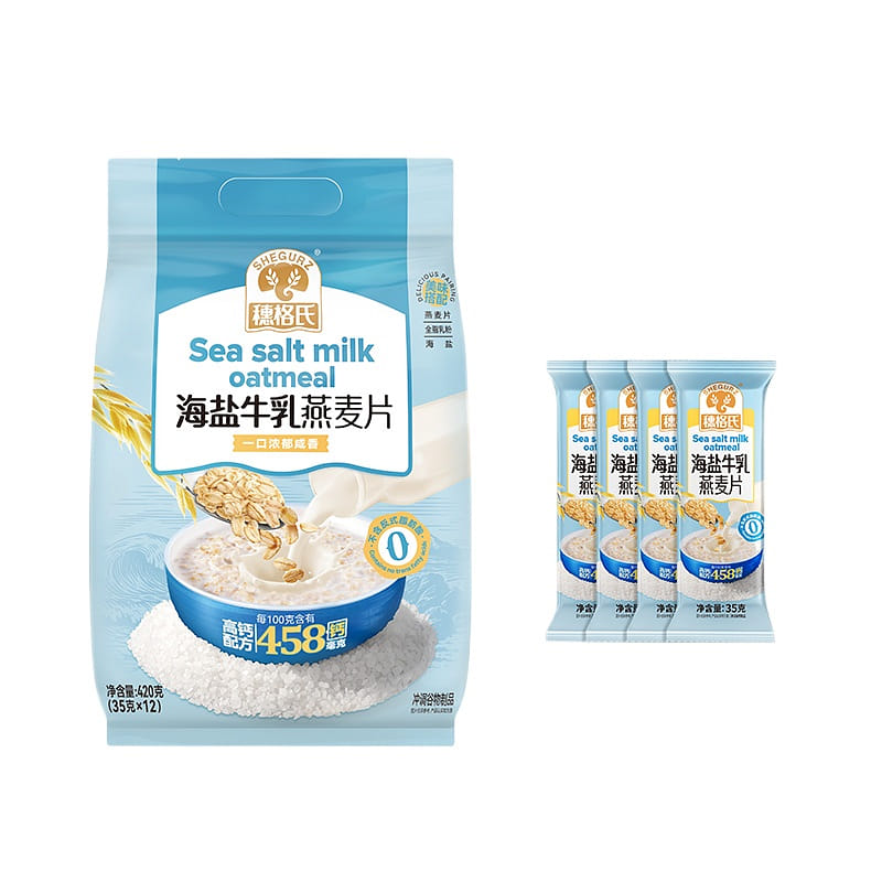 Sea salt milk Oatmeal 420g*1 bag 420 그램