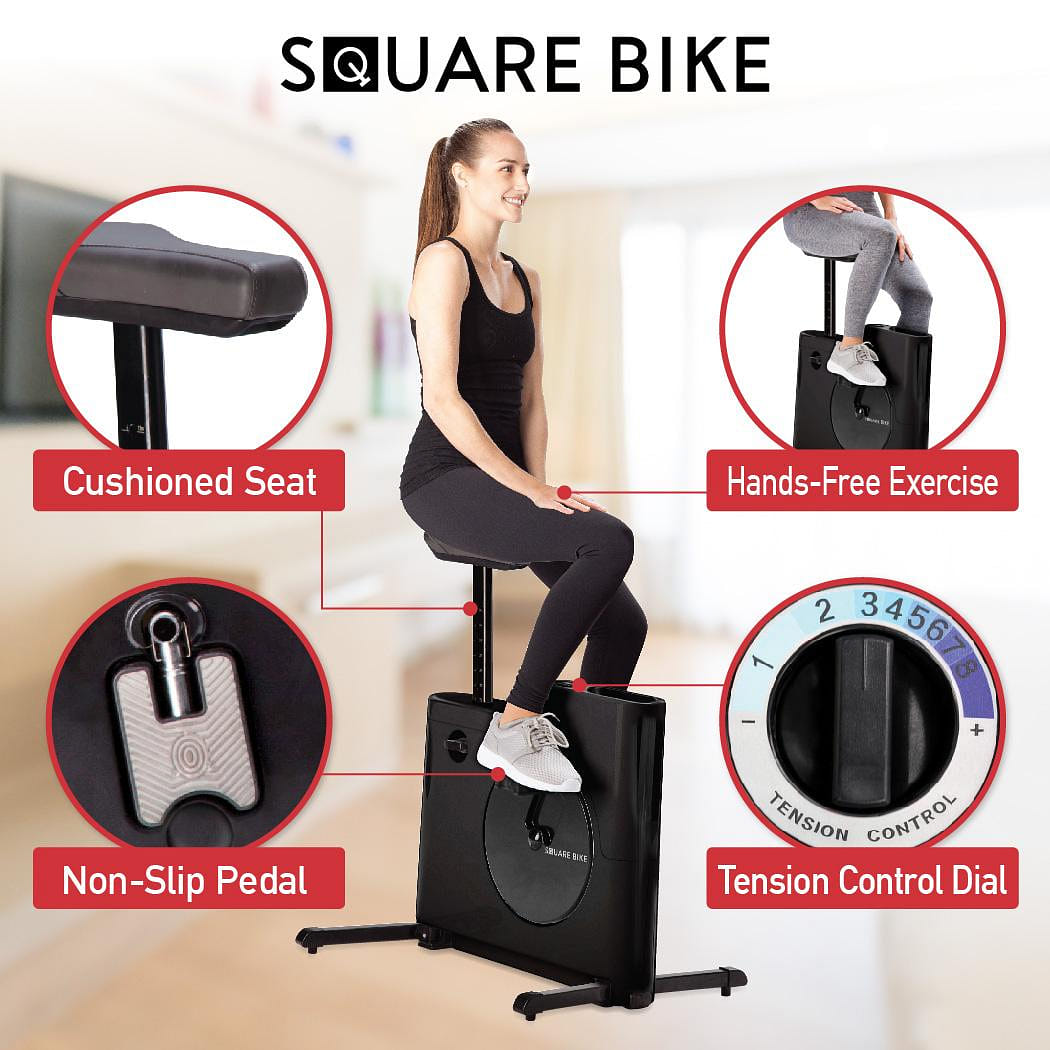 Compact Exercise Bike with 8 Levels of Magnetic Resistance 1 개