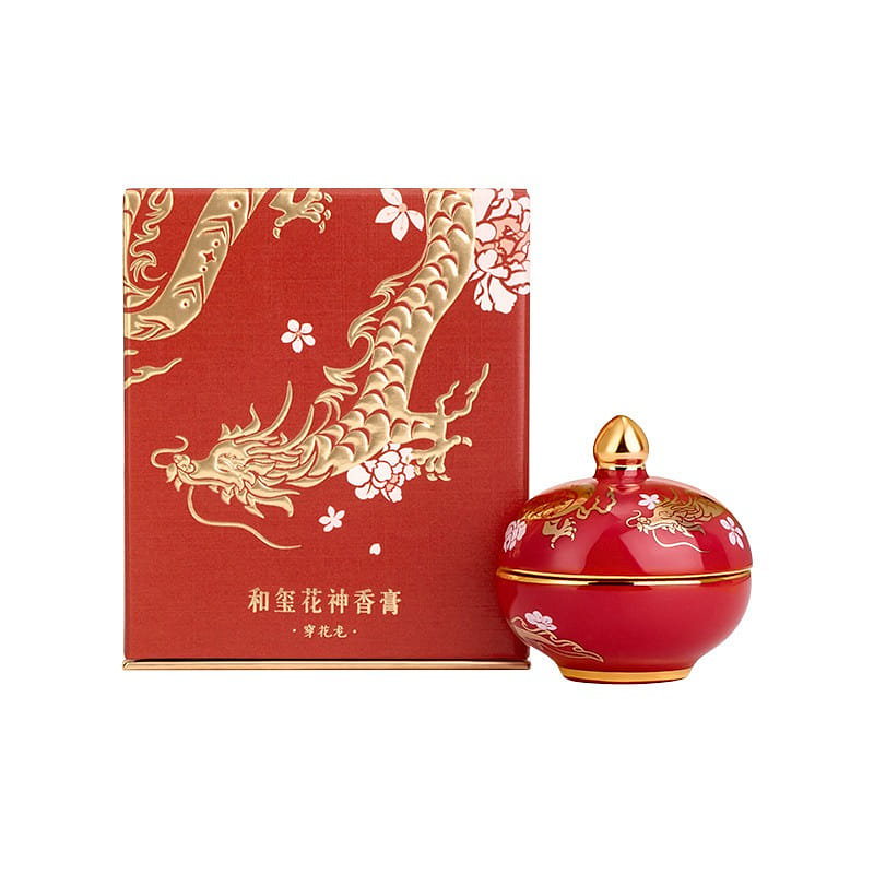 來自故宮的禮物-花神香膏禮盒【穿花龍·龍年限定】 10 克