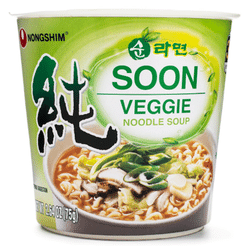 Nongshim Veggie Cup Noodles pack of 6 1 each