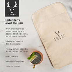 Bartender's Lewis Ice Bag by Viski 1 份