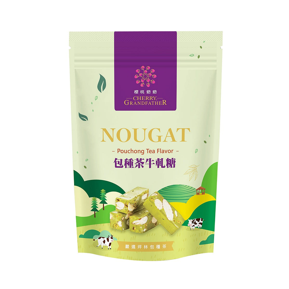 CHERRY GRANDFATHER Pouchong Tea Flavor Nougat 100g 100 그램